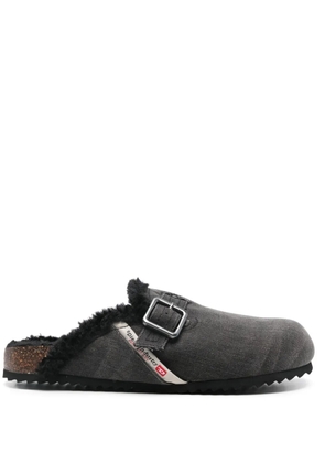 Diesel D-Woodstock slippers - Black