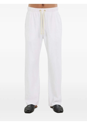 Les Tien drawstring track pants - White