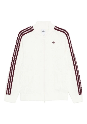 adidas Archive Cutline cable-knit knitwear - White