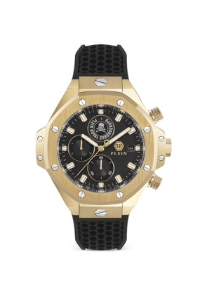 Philipp Plein Chrono Royal 46mm watch - Black
