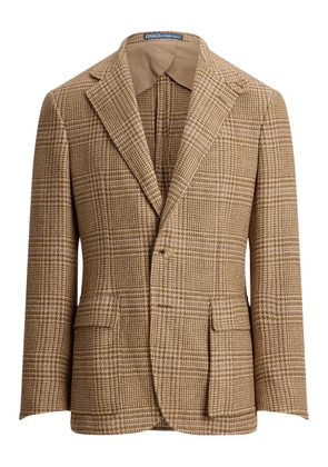 Polo Ralph Lauren RL67 plaid-pattern pocket jacket - Brown