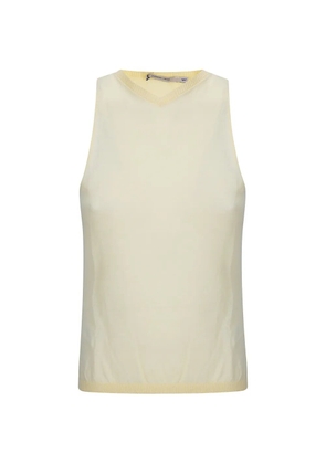 Paloma Wool Sara III V-neck top - Yellow