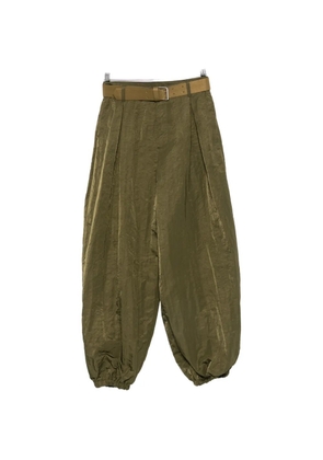 IMPERIAL belted pleated trousers - Green