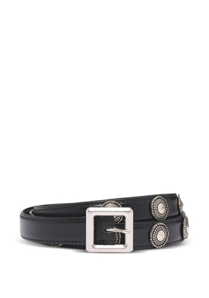 Ann Demeulemeester Reka studs belt - Black