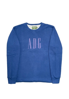 Denim Tears long-sleeve sweater - Blue