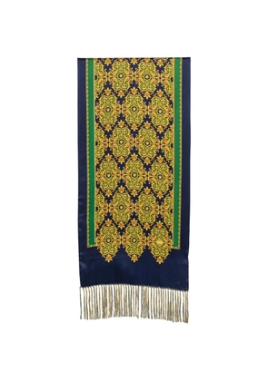 Versace Pre-Owned 2000s Medusa Barocco-print scarf - Blue