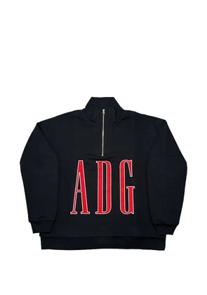 Denim Tears ADG Inc. quarter-zip sweatshirt - Blue