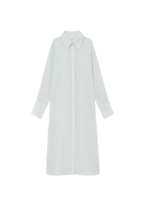 ANINE BING Noemi striped shirt dress - Green