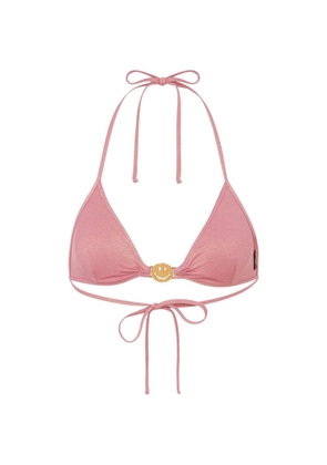 Moschino smiley-detail bikini - Pink
