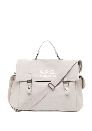 A.P.C. Recuperation tote bag - Neutrals