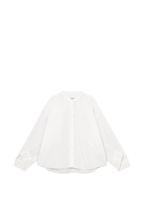 SoSUE New York band-collar blouse - White