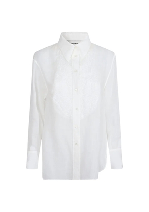 True Royal bead-embellished paisley-patterned shirt - White