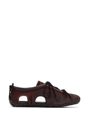 Simone Rocha cutout ballerina sneakers - Brown