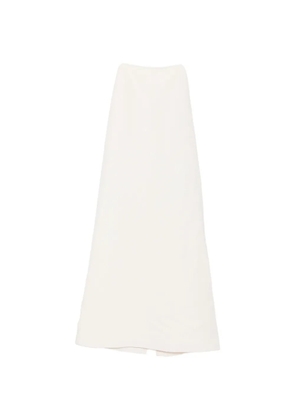 CALVIN KLEIN COLLECTION Annika open-back spaghetti-strap maxi dress - White