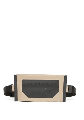 Maison Margiela signature four-stitch logo crossbody bag - Neutrals