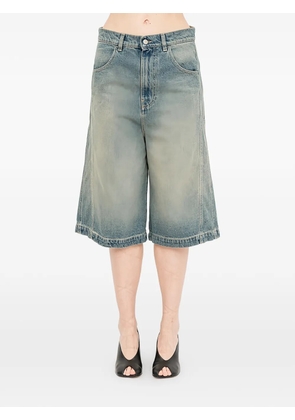 Andrea Ya'aqov denim knee-length shorts - Blue