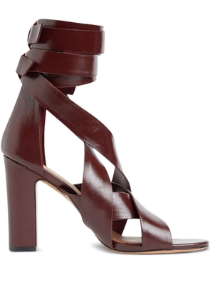 Cynthia Rowley 100mm Cece sandals - Red