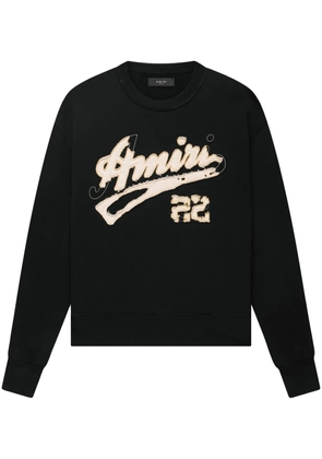AMIRI logo-embellished sweatshirt - Black