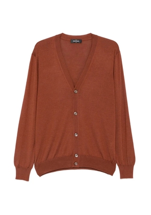 Gran Sasso V-neck cardigan - Brown