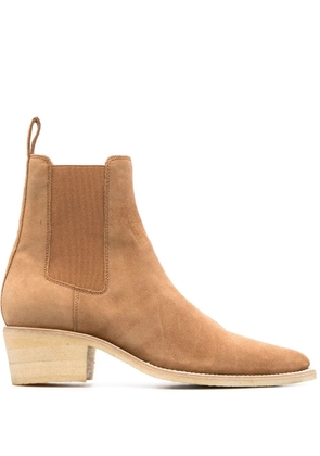 AMIRI suede ankle boots - Neutrals