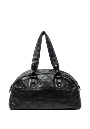 CHANEL Pre-Owned Cloudy Bundle diamond-quilted tote bag - Black