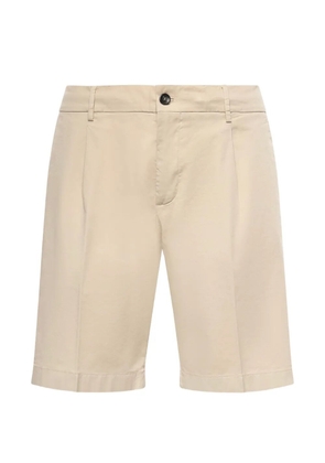 BE ABLE pleated-detail shorts - Neutrals