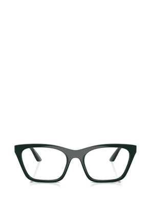 Emporio Armani cat-eye frame glasses - Green