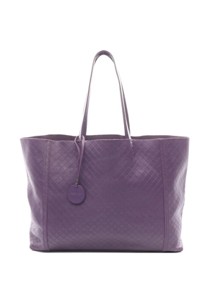 Bottega Veneta Pre-Owned 2000s Intrecciato tote bag - Purple