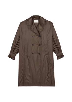 Saint Laurent double-breasted trench coat - Green