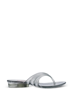 Melissa x Diesel Quantum thong sandals - Grey