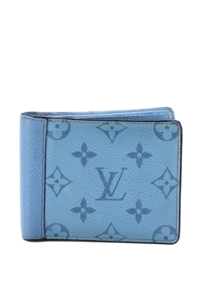 Louis Vuitton Pre-Owned Multiple Wallet Monogram Taigarama small wallets - Blue