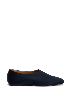 Jil Sander round-toe ballet flats - Blue