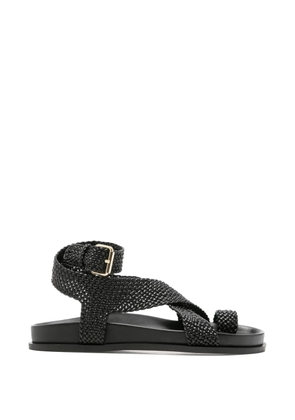 A.EMERY Jalen woven sandals - Black