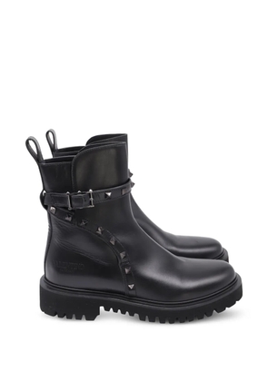 Valentino Garavani Pre-Owned Rockstud ankle boots - Black