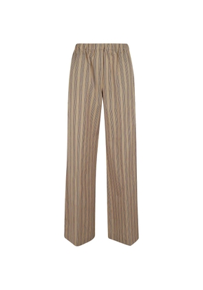 Antonelli Steven striped wide-leg trousers - Neutrals