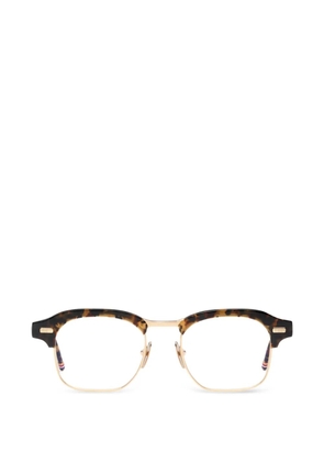 Thom Browne Eyewear tortoiseshell-effect square-frame glasses