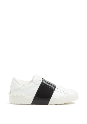 Valentino Garavani open tie-up trainers - White