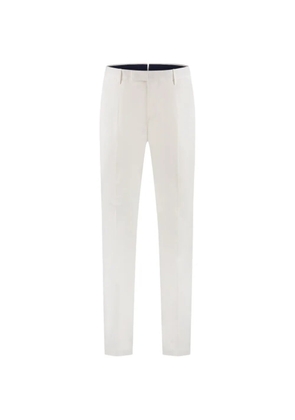 PT Torino pressed-crease tailored trousers - White
