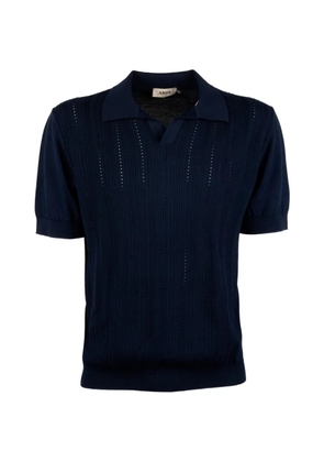 Altea pointelle-knit T-shirt - Blue