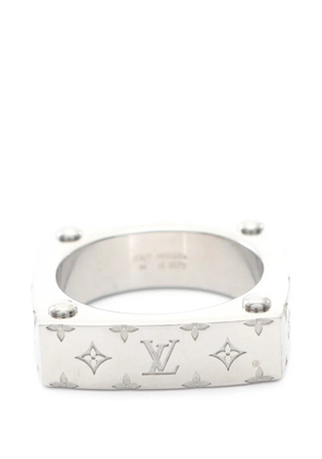 Louis Vuitton Pre-Owned 2022 Monogram Bold ring - Silver
