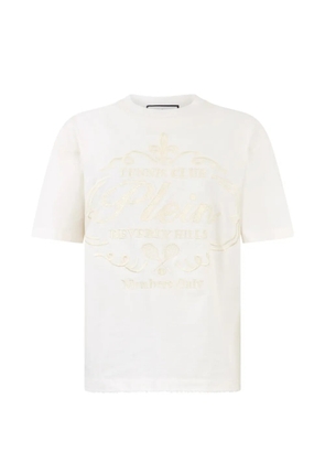 Philipp Plein embroidered T-shirt - White