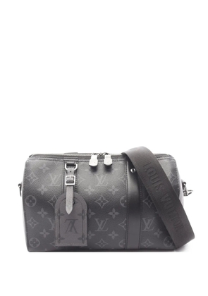 Louis Vuitton Pre-Owned 2020s City Keepall Monogram Eclipse shoulder bag - Black