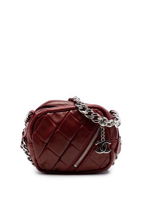 CHANEL Pre-Owned 2008-2009 CC Quilted Lambskin Camera Bag shoulder bag - Red