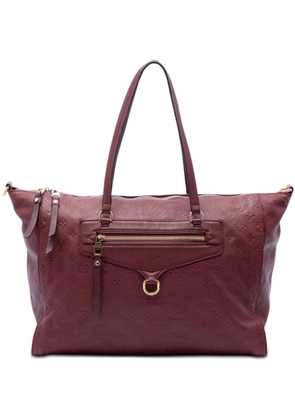 Louis Vuitton Pre-Owned 2011 Monogram Empreinte Lumineuse GM satchel - Red