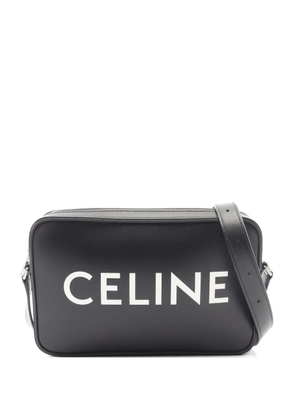 Celine Pre-Owned 2010s medium logo-print messenger bag - Black