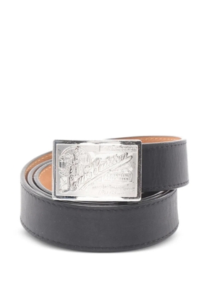 Louis Vuitton Pre-Owned 2005 leather belt - Black