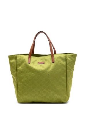 Gucci Pre-Owned 2016-2026 GG Nylon tote bag - Green