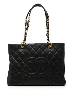 CHANEL Pre-Owned 2012 Caviar Grand Shopping tote bag - Black