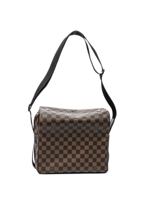 Louis Vuitton Pre-Owned 2004 Damier Ebène Naviglio messenger bag - Brown