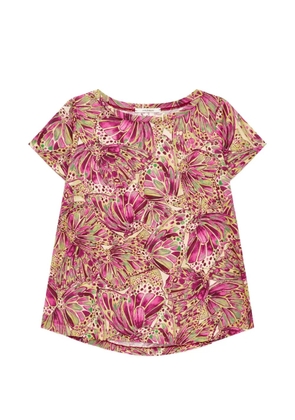 MALIPARMI Summer Nomade shell-patterned T-shirt - Pink
